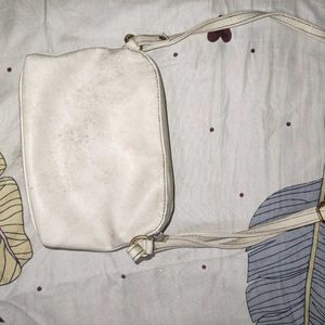 Chic White Crossbody Bag