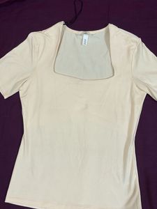 Chic Square Neck Top