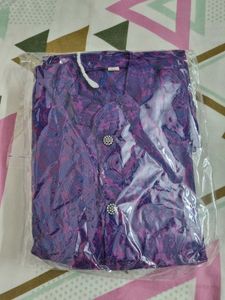 Boys' Purple Kurta Pajama Set