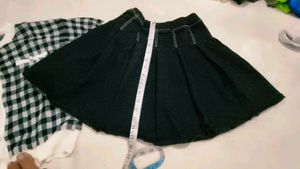 Very Cute N Beautiful Cardigan With Skort
