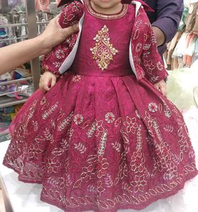 Beautiful Embroidered Girls Dress