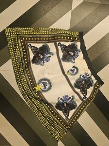 Patterned Mini Skirt