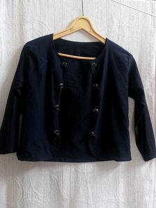Elegant Black Dress and Jacket Set