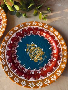 Decorative Hand-Painted Plates