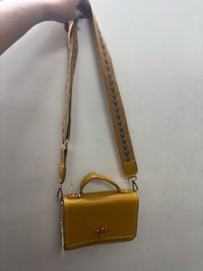 Stylish Yellow Crossbody Bag