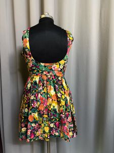 Zara Silhouette Floral Dress