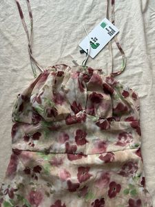 Floral Print Mini Dress