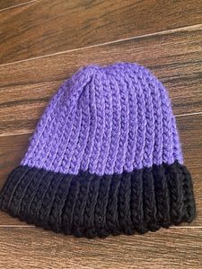 Purple Knit Beanie