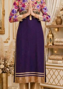 Elegant Floral Kurta Set