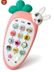 Cute Carrot Baby Toy Phone