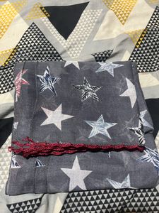 Star Print Scarf