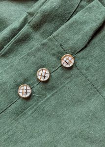 Bottle Green Kurta Set