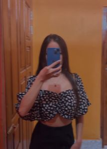 Floral Print Crop Top