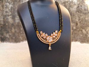 Ad Diamond 💎 Rose Gold Polish Mangalsutra