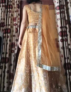 Haldi Silk Lehenga Choli Set