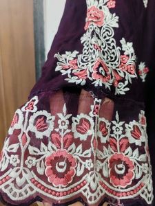 embroidery farshi shalwar suit