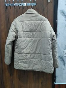 SNITCH Stylish Beige Puffer Jacket