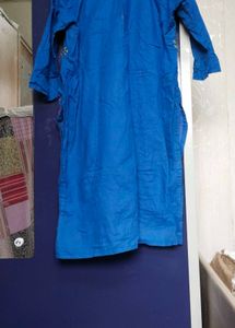 Embellished Blue Kurta