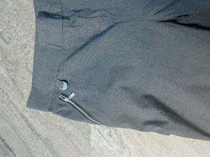 Gray Cropped Pants