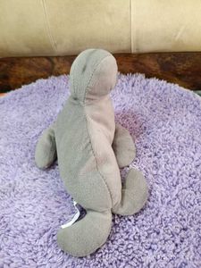 Cute Grey Seal Plush Toy