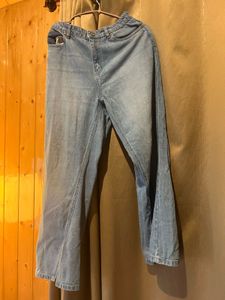 Light Wash Flared Jeans