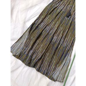 Long Skirt With Slit On Both Sides