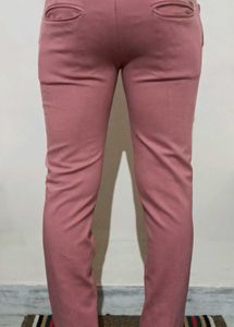 Men's Premium Mauve Pink Chinos / Slim Fit Trouser