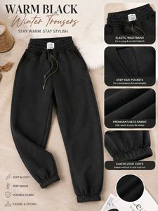 Cozy Black Winter Trousers🖤🐻‍❄️