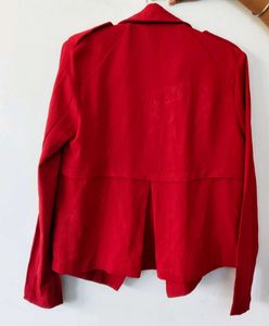 Red Casual Jacket