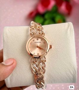 Elegant Chain Guess Watch