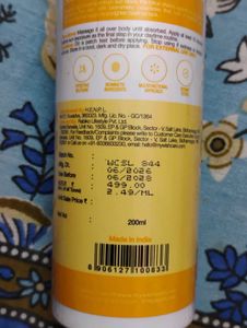 WishCare Sunscreen Body Lotion SPF 50+