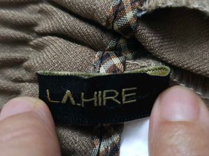 L.A. HIRE High-Waisted Wide-Leg Trouser
