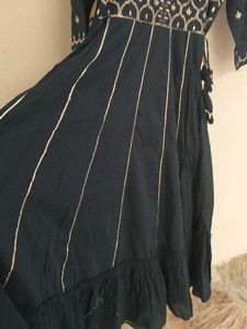 Elegant Dark Teal Ethnic Kurta