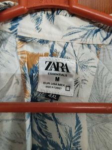 Women's Tropical Print Short Sleeve Shirt