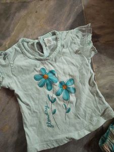 Cute Baby Girl Top &amp; Pants Set