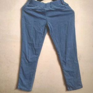 Blue Denim Jeggings