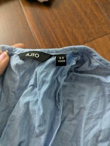 AJIO Striped Top (8-9 Years)