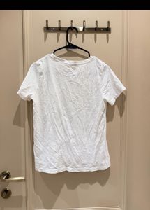 Graphic Print White T-Shirt