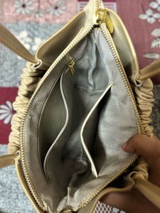 Chic Ruched Shoulder Bag
