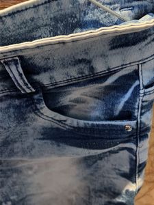 Distressed Denim Shorts