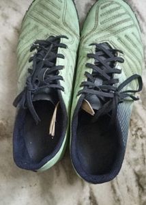 Men's Lime &amp; Black Sports Shoes