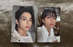 Official bts jungkook photocards from golden album