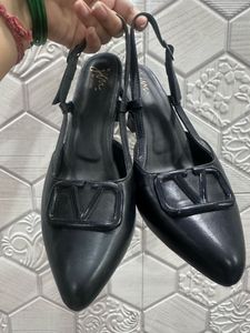 black heels