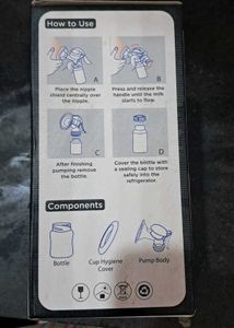 Dr. Trust Manual Breast Pump - Carolina Blue