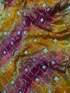Stunning Ombre Semi piyor Saree