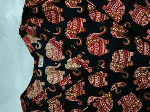 Ethnic Elephant Print Kurta