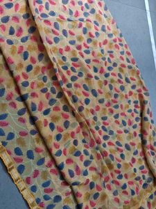 Yellow Floral Saree