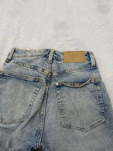Vintage Wash Denim Jeans