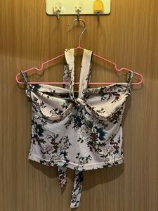 Floral Convertible Halter / Tube Top