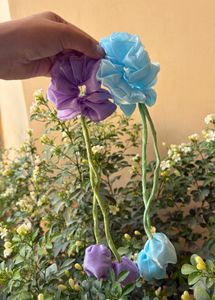 Tulip Satin Scrunchie 🌷 | Cute Korean Style Hair